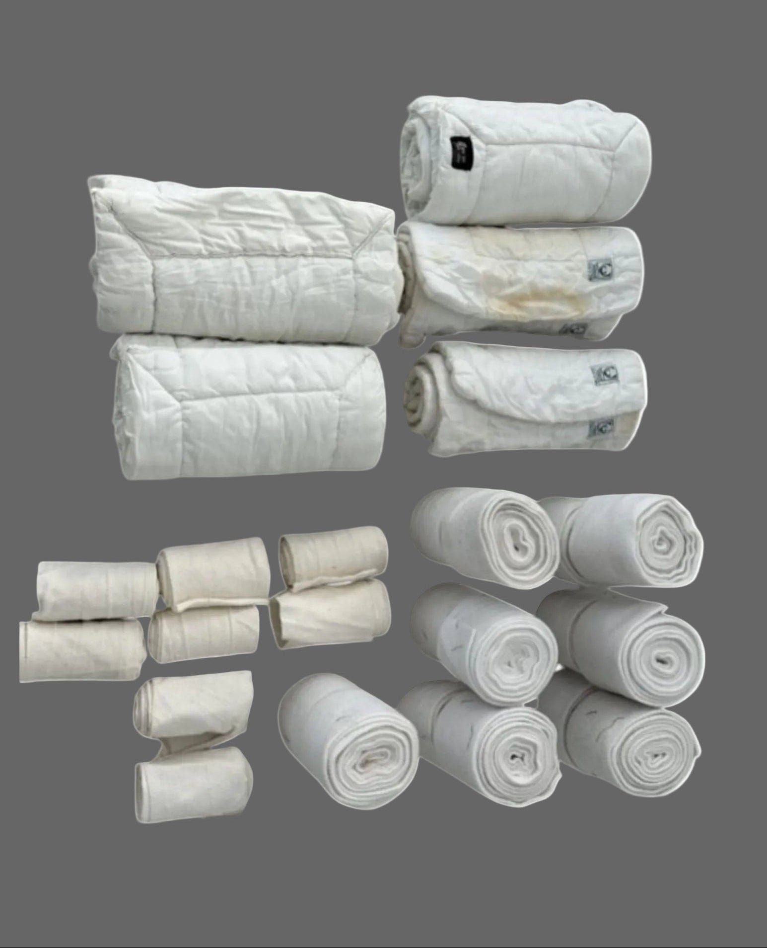 Lot of wraps and pads