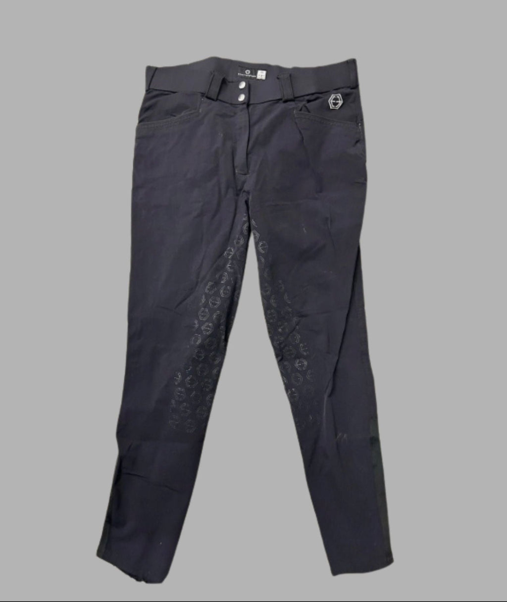 Ethos Equestrian Breeches Black Full Seat 34