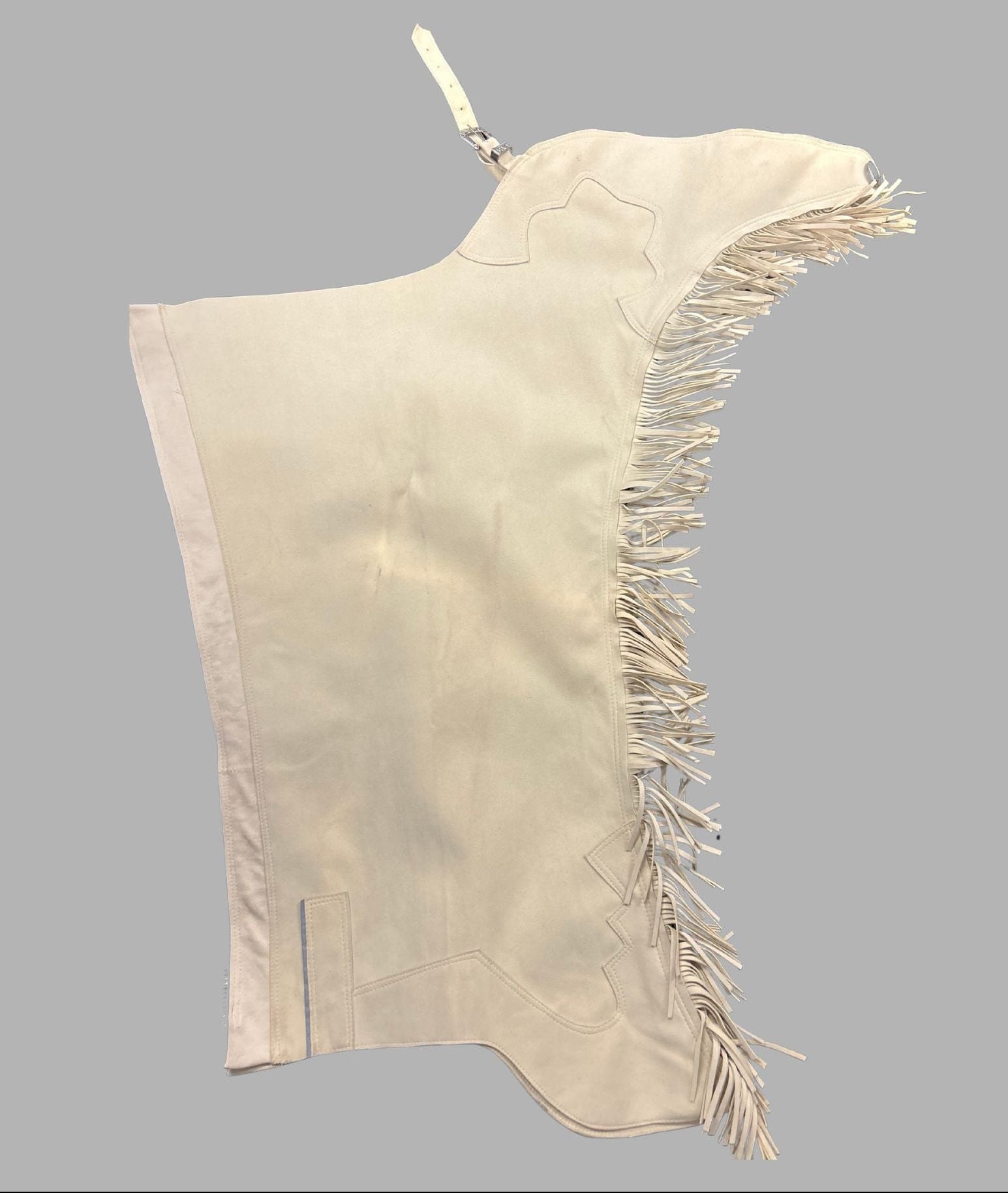 Western Chaps Creme Colored Tall L