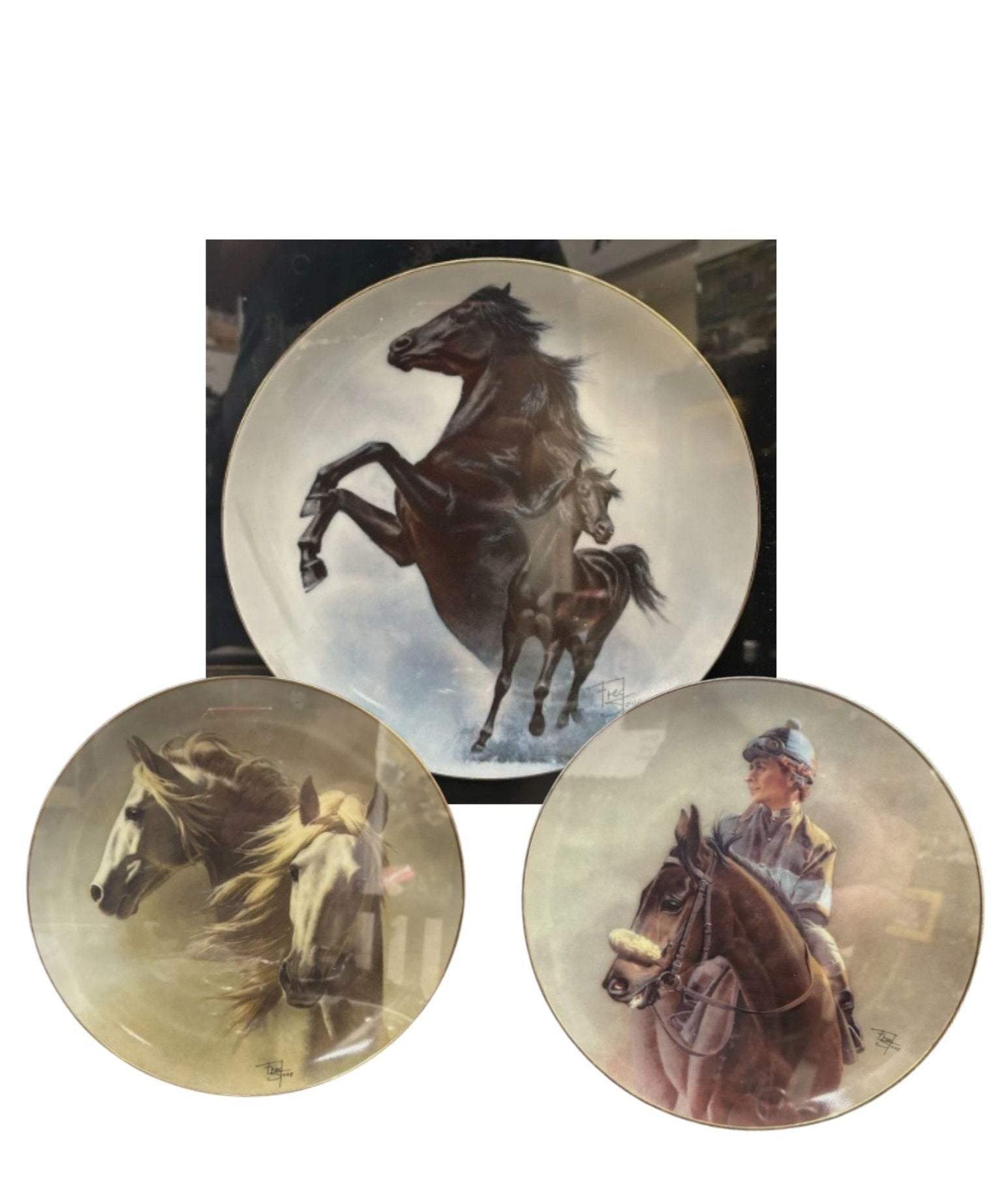Fred Stone Collectors Plates LOT OF 3